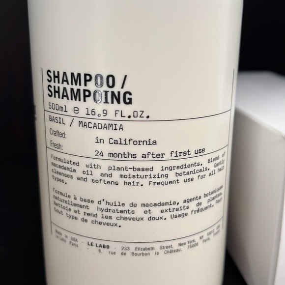 Le labo shampoo 500ml - Picture 2 of 5